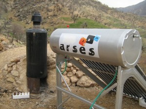 آبگرم‌کن‌های خورشیدی به جای آبگرم‌کن‌های هیزمی